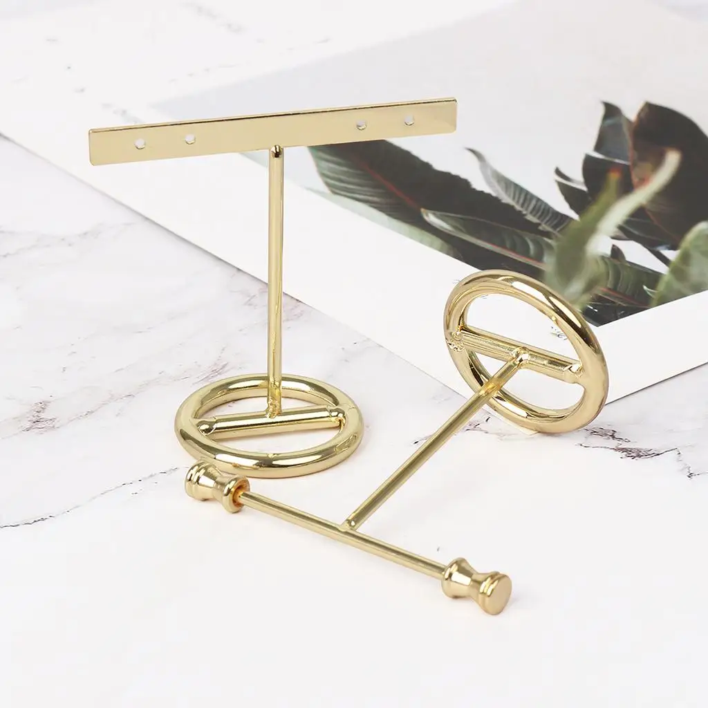 

2 Pieces T Stand Display Holder Jewelry Hanging Organizer for Selling Retail Show