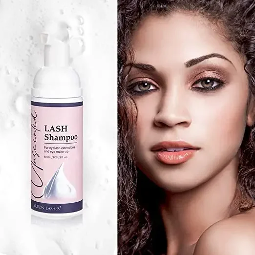 Набор шампуней для наращивания ресниц 60 мл очистка подтяжки клей пенный насос