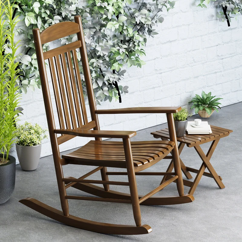 Деревянные стулья для гостиной с высокой спинкой нескользящие коричневые