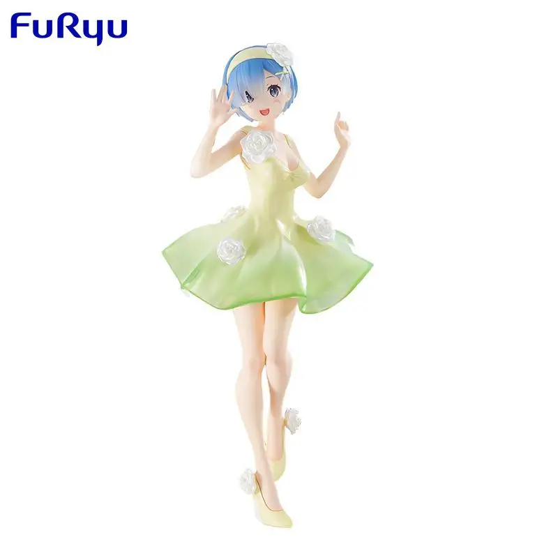 

Pre sale Original FuRyu Trio Try iT Re:Zero Rem Anime Figure Action Figures Collection Model Doll Toys for Boys