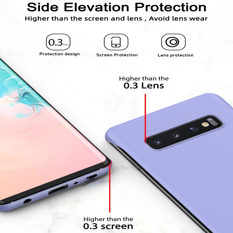 Противоударный матовый чехол для телефона Samsung Galaxy S10 S20 S21 S22 Plus Ultra Note 9 10 20 Pro A70 A50 A60