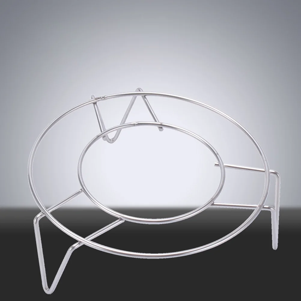 

Rack Steamer Stand Steam Cooker Cooking Round Trivet Steaming Pot Steel Stainless Cooling Pressure Bbq Ware Canning Basket