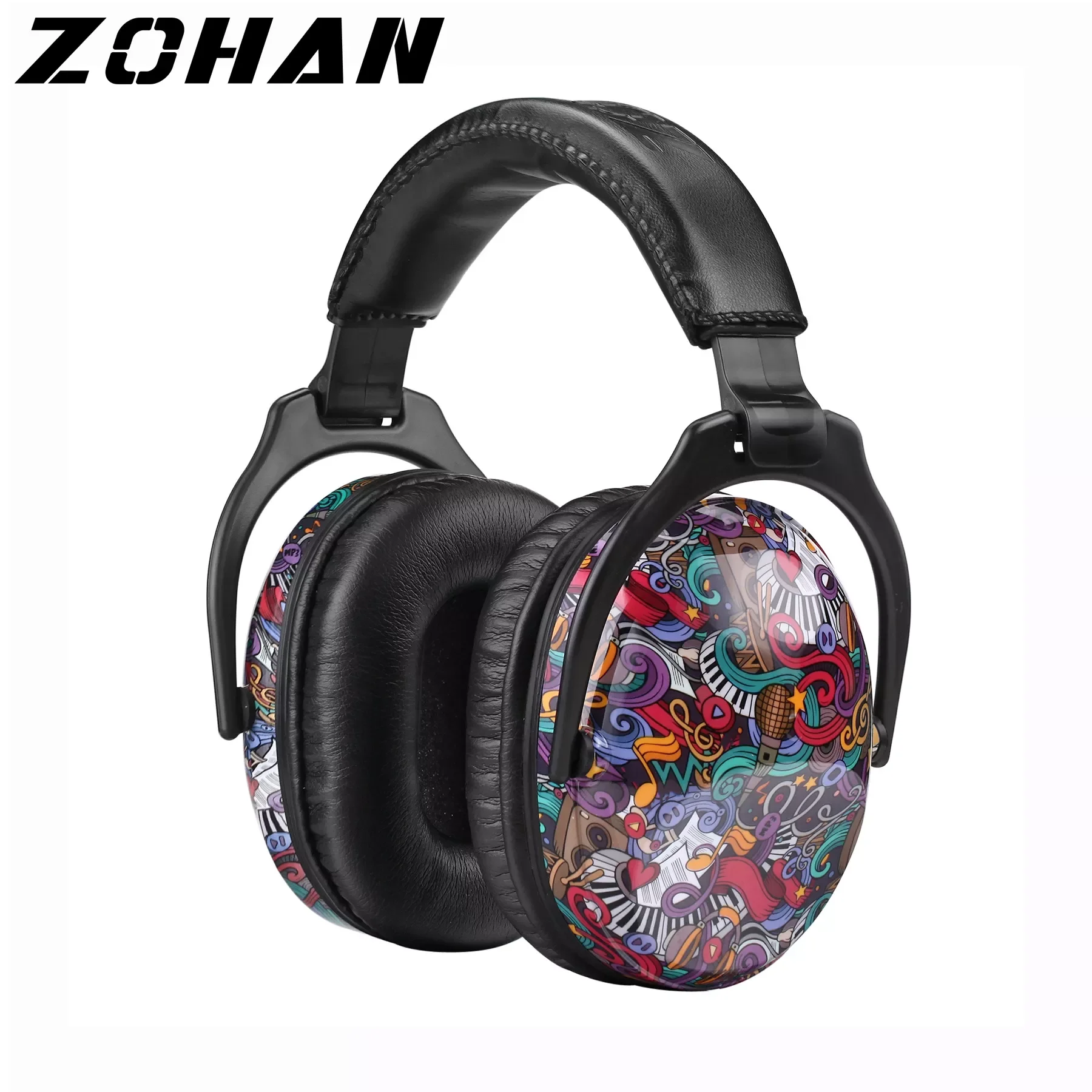 

ZOHAN Toddler Defenders Hearing Protection Cartoon Kid Safety Ear Muffs Noise Reduction for Childrens Adjustable