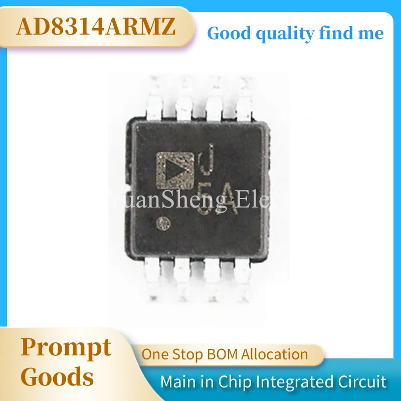 10 шт./партия! AD8314ARMZ AD8314 J5A Стандартный чип радиочастотного обнаружения хорошего качества