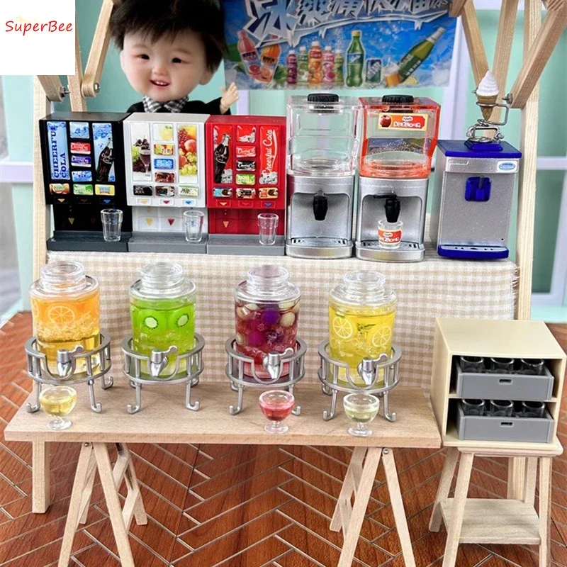 Миниатюрные кухонные принадлежности для кукольного домика миниатюрная машина