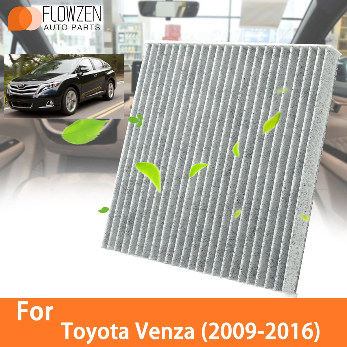 Аксессуары для Toyota Venza 2009-2016 автофильтры из углеродного волокна 87139-02020 87139-02090