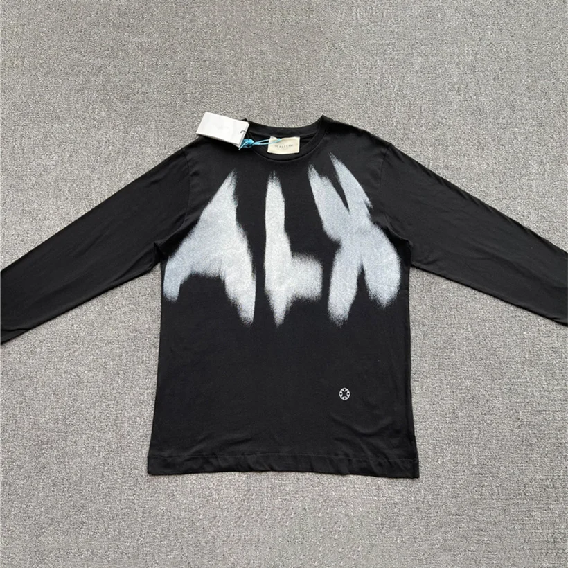 

Функциональная футболка с принтом граффити 9 см для мужчин и женщин, футболка ALYX, топы, футболки 1017