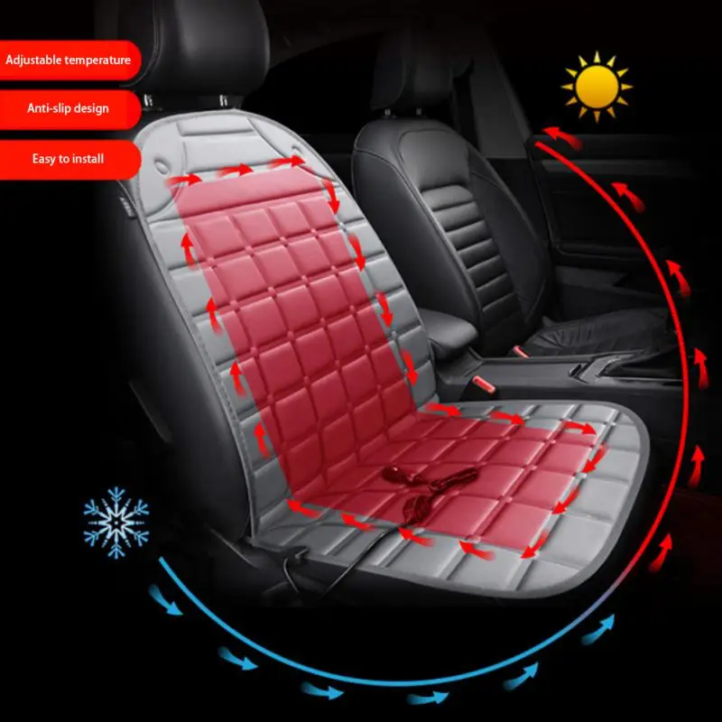 

Heated Cushion 12v Universal Durable Temperature Control Car Accessories Car Electric Blanket Car Heating Cushion