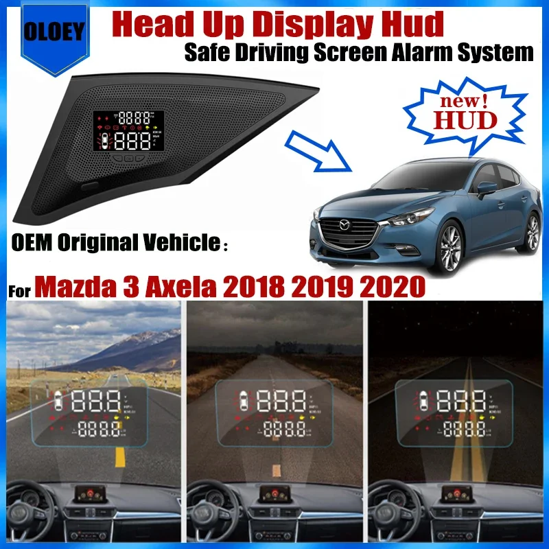 OEM проекционный дисплей HUD для Mazda 3 Mazda3 Axela 2018 2019 2020 экран безопасности вождения