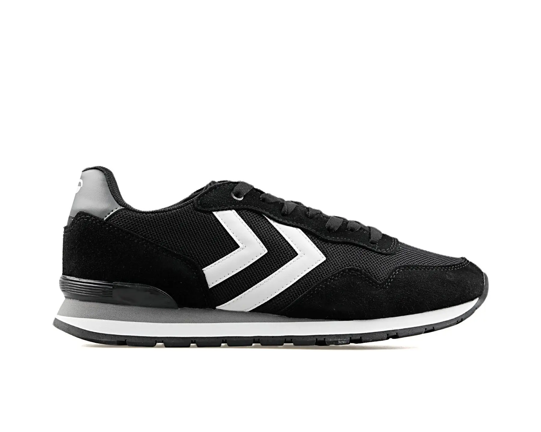 Hummel Original Unisex Sneakers Casual Sneakers Black Color Casual Walking Shoes Casual Men's and Women's Sneakers