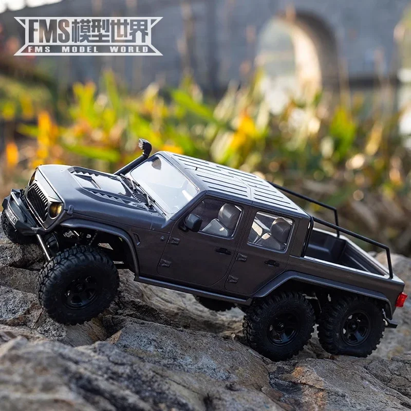 Новый Fms 6wd 6x6 2 4 ГГц Радиоуправляемый автомобиль 1/18 Cheyenne Электрический пульт