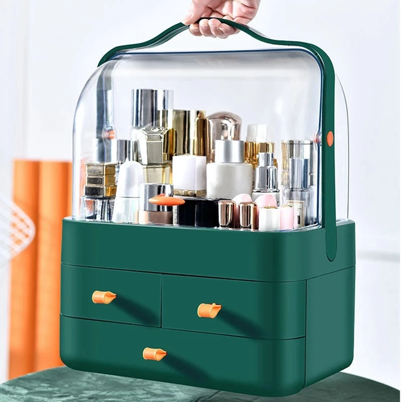 

Cosmetics Storage Box Cosmetic Organizer Jewelry Storage Vanity Organizer Skincare Organizer Box Makeup Container