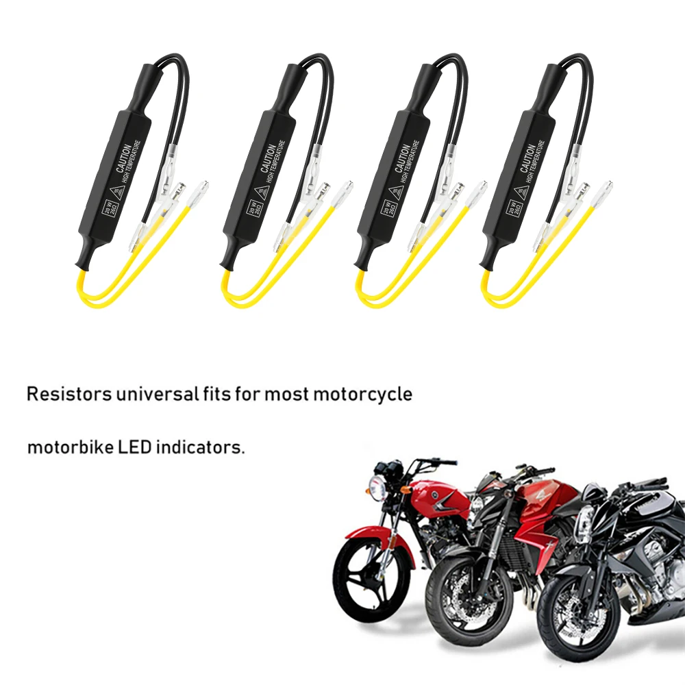 

Резистор-имитатор Нагрузки 12В 20Вт 26 Ом Для Мотоциклетных Светодиодных Поворотников: Решение Для Поиска Неисправностей Деко...