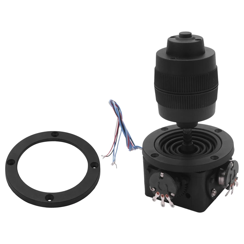 Электронный 4-осевой джойстик Φ 10K 4D контроллер с проводом для промышленности