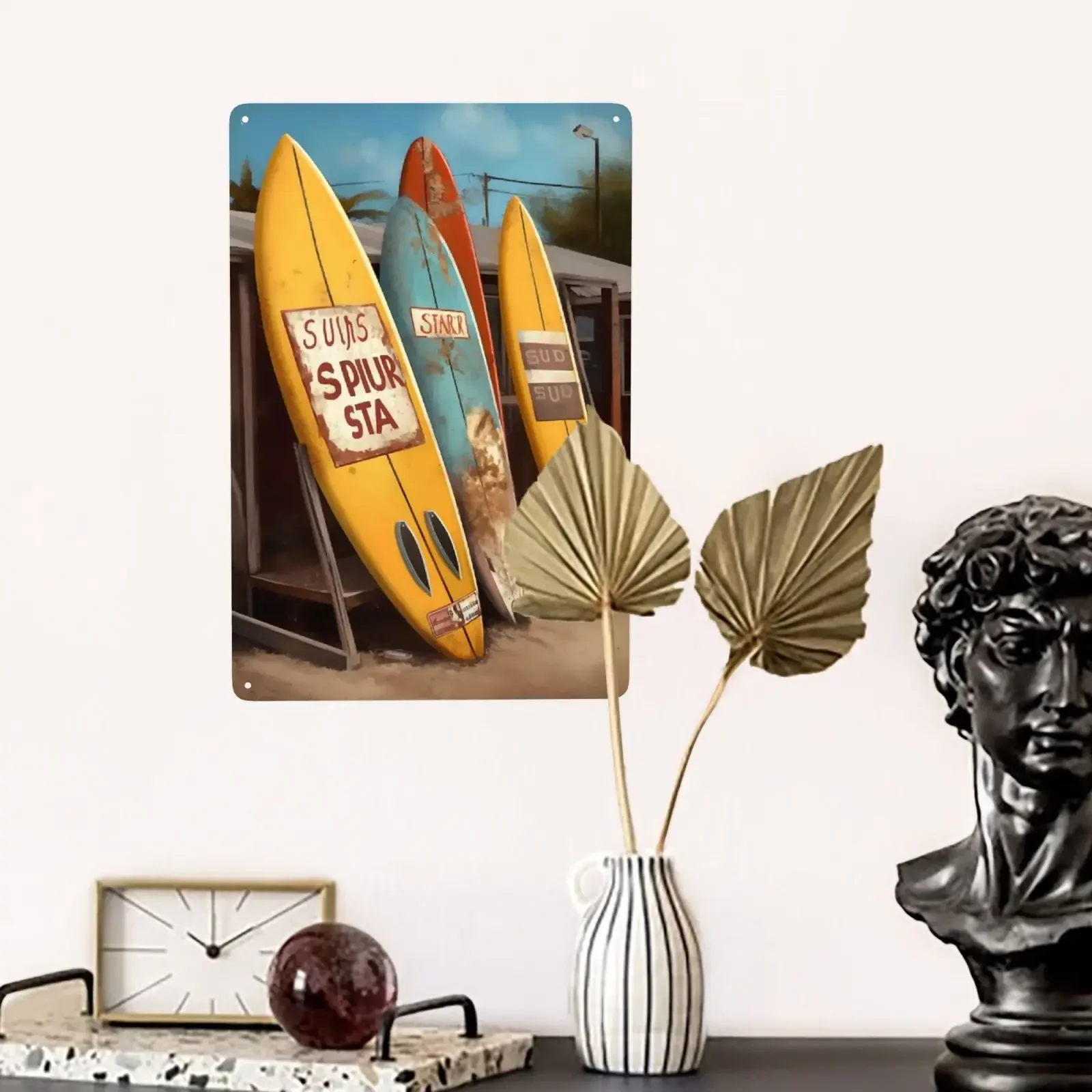 1 шт. доски для серфинга металлический знак аренда одежды добро пожаловать