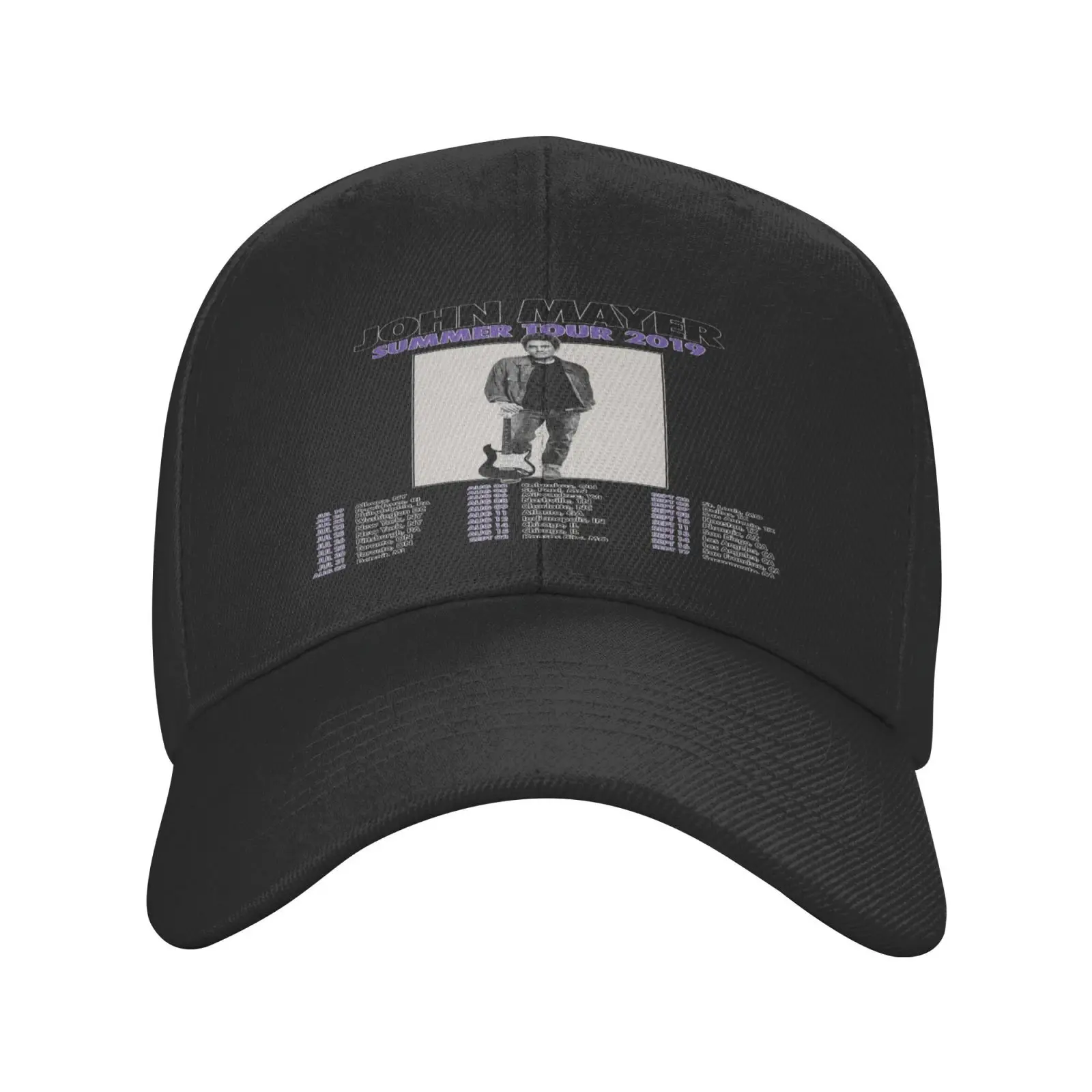 

John Mayer Tour 2019 Reprint Baseball Cap For Men Knitted Balaclava Hats Man Caps For Women Custom Logo Hat For Boy Hat Beanie