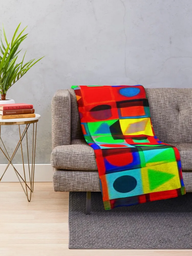 Victor Vasarely - Folklore 1963 пледы лохматое теплое зимнее одеяло модные одеяла для детской