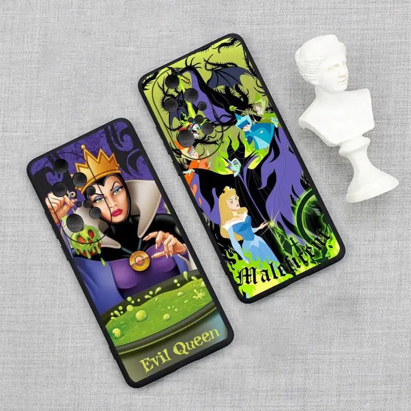 

Evil Queen Villain Cartoon Phone Case For Huawei P20 P30 P40 P50 Lite E P Mate 50 40 30 20 Pro Soft Cover