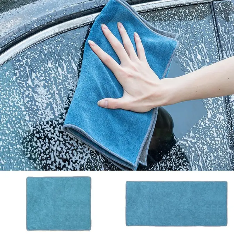 

Drying Towels For Cars Auto Drying Cloth Thickened Rag Does Not Shed Lint Strong Water Absorption No Water Marks No Damage To