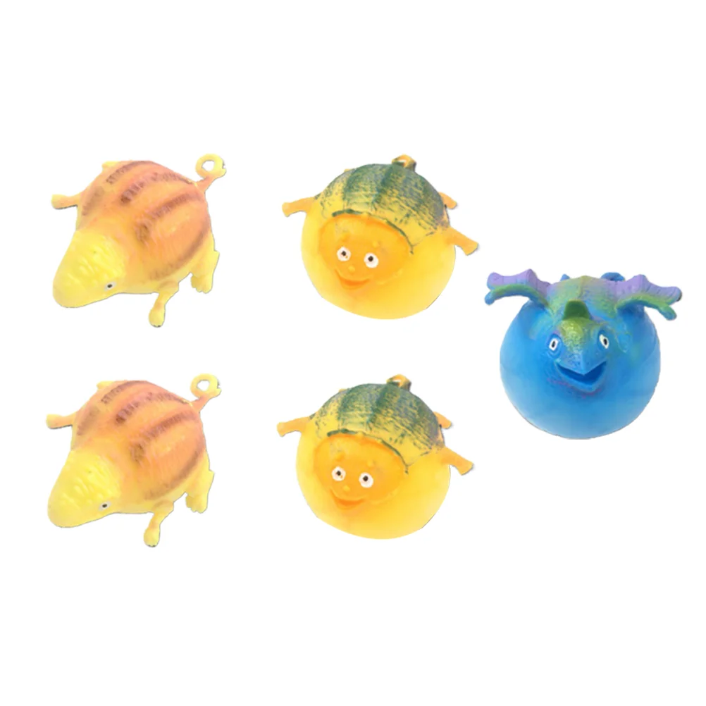 

5 шт., сжимаемая игрушка-динозавр