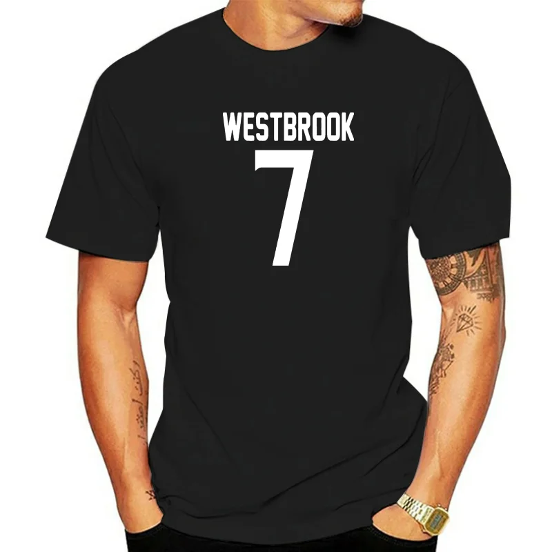 USA Mens Basketball Russell Westbrook # 7 Front and Back Tee Shirt 1438