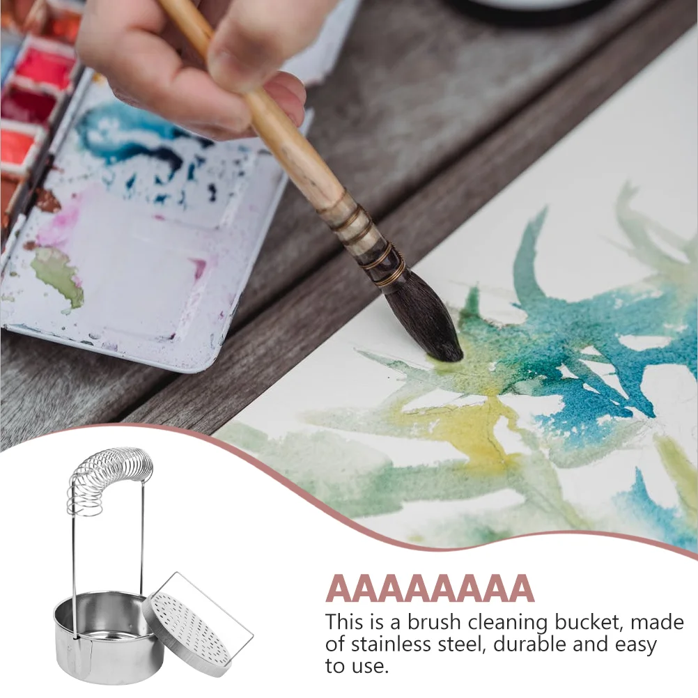 Держатель кисти для мытья носа шайба масляная живопись контейнер инструмент