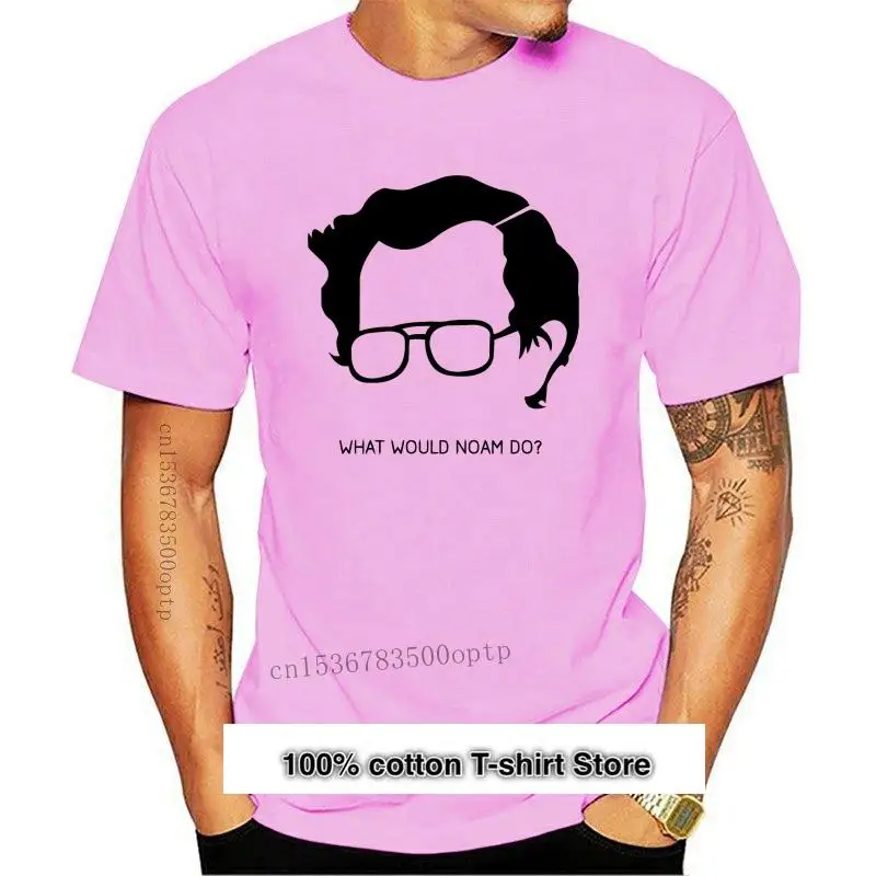 

Camiseta de Noam Chomsky para hombre, camiseta de манга corta para playa, Camiseta estampada de algodón, divertida camiseta XXX