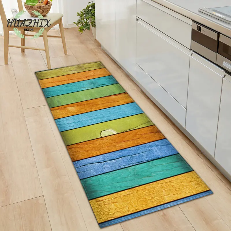 

Kitchen Floor Mat Bedside Carpet For Bathroom Living Room Bedroom Home Non-Slip Area Rug Long Strip Doormat Hallway Runner Rugs