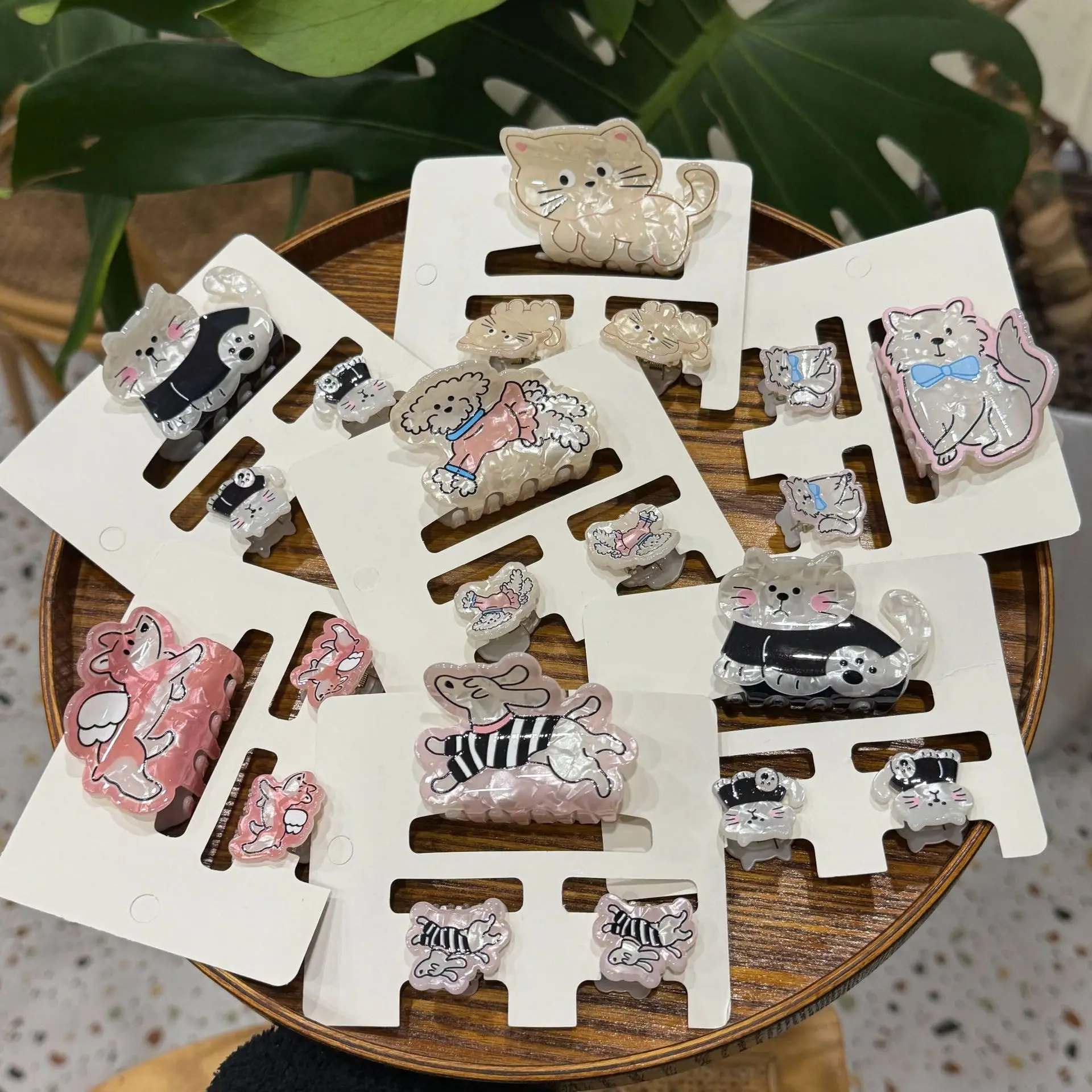 3 шт./компл. акриловая заколка для волос с когтями женщин и девочек новый дизайн