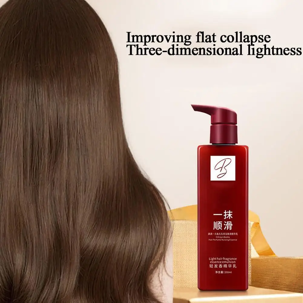 

200ml Hair Conditioner Smoothing Hair Mask Essence Hair Hair Anti-Frizz Leave-in Serum Curly Care Treatment Conditioner Cre P5I9