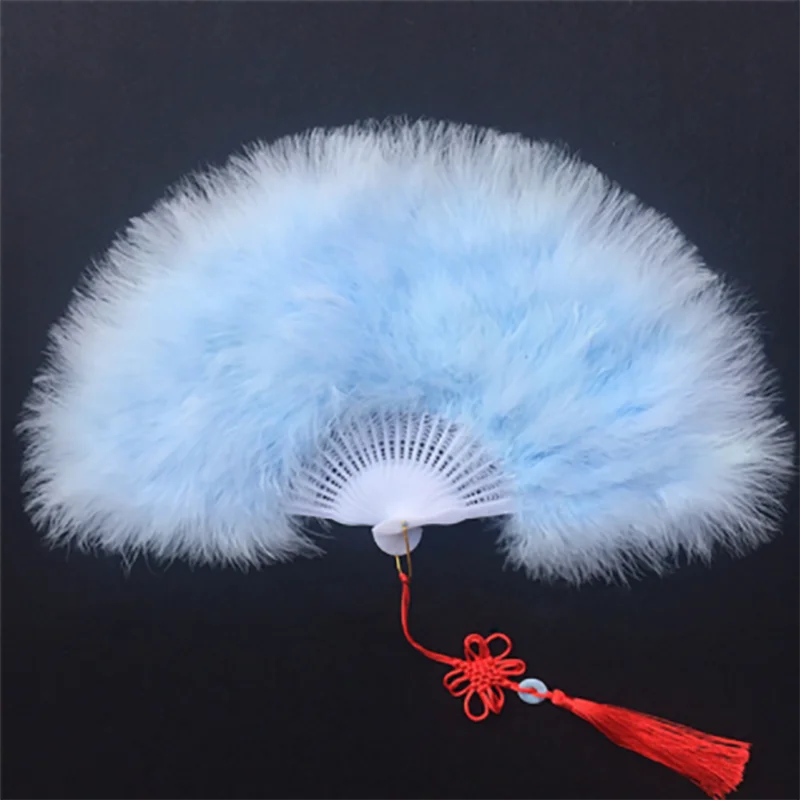 

Fluffy Large Turkey Feather Hand Fan Lady Holding Dance Props Goose Feather Fans Party Wedding Stage Home Decorative Fans