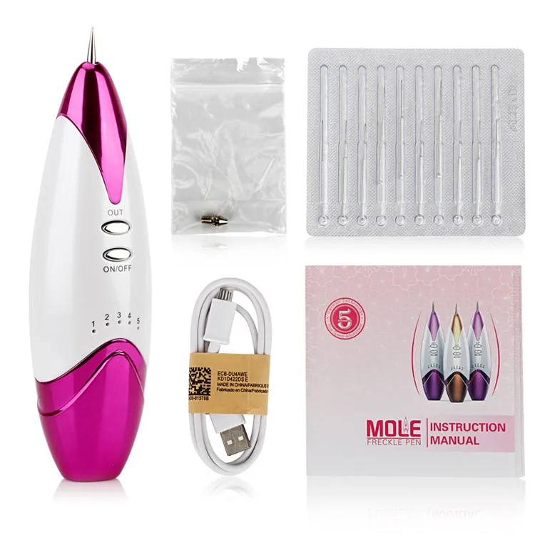 

Electric Plasma Mole Removal Pen Laser Set Wart Remover Skin Pore Care Corn Freckle Dark Tag Nevus Pimple Spot Tattoo Cleaner