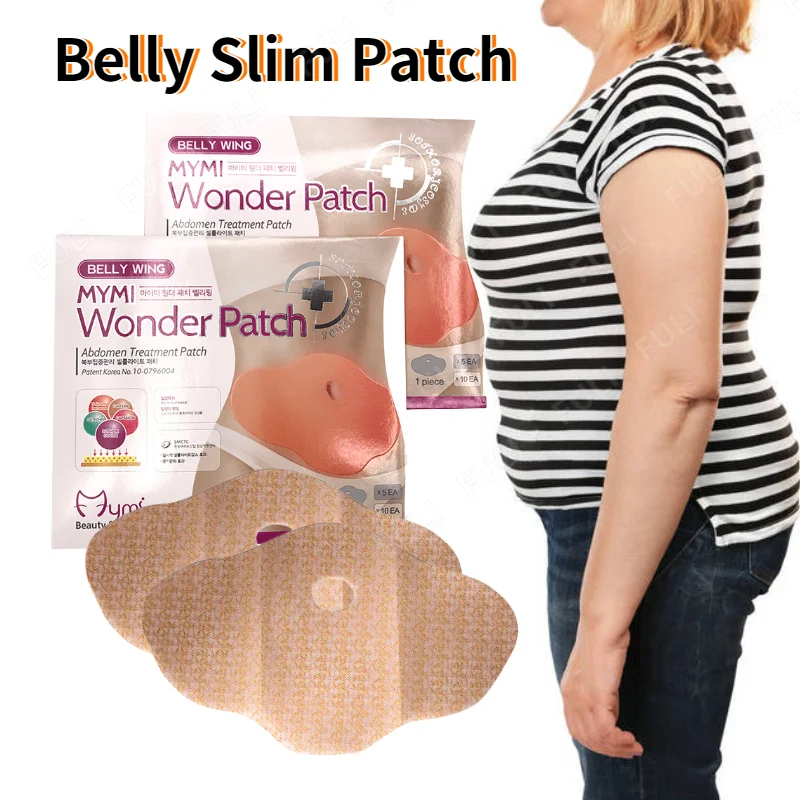 

30Days 10pc Slimming Patch Belly Slim Patch Abdomen Weight Loss Fat Burner Navel Stick Slimer Body Shape Navel Paste Belly Waist