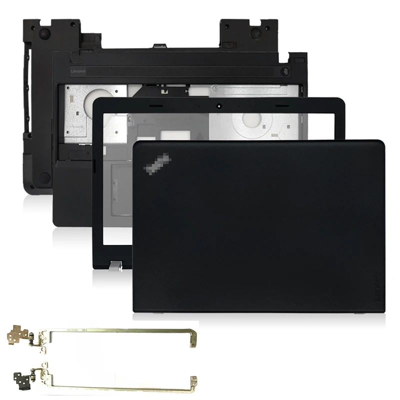 

Новый чехол для ноутбука Lenovo Thinkpad Laptop E570 E570C E575, задняя крышка ЖК-дисплея/Передняя панель/петли/Упор для рук/Нижняя крышка, черный