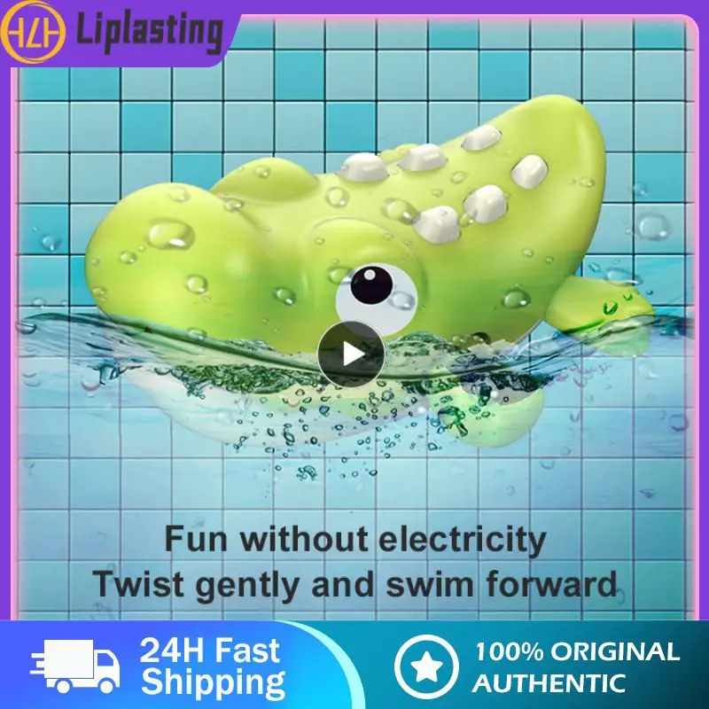 

New Waterwheel Bath Toys Baby Bathroom Bathtub Faucet Shower Strong Suction Cup Childern Water Game Clockwork Swimming Animal