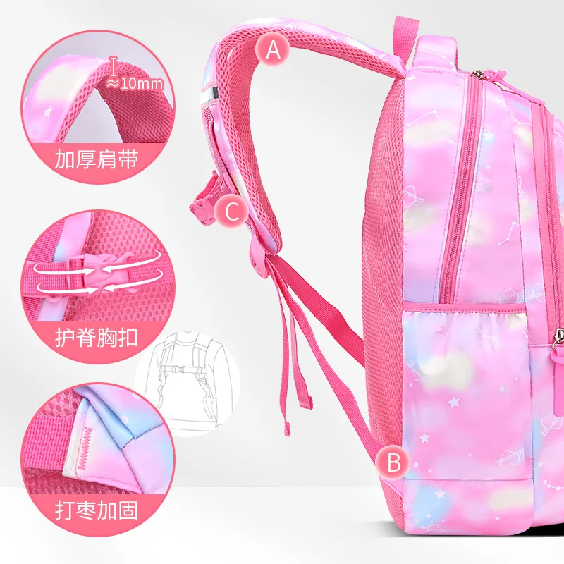 Children School Bags Girls Kids book bag Primary Orthopedic school backpack cat cartoon Backpack schoolbag kids Mochila Infantil
