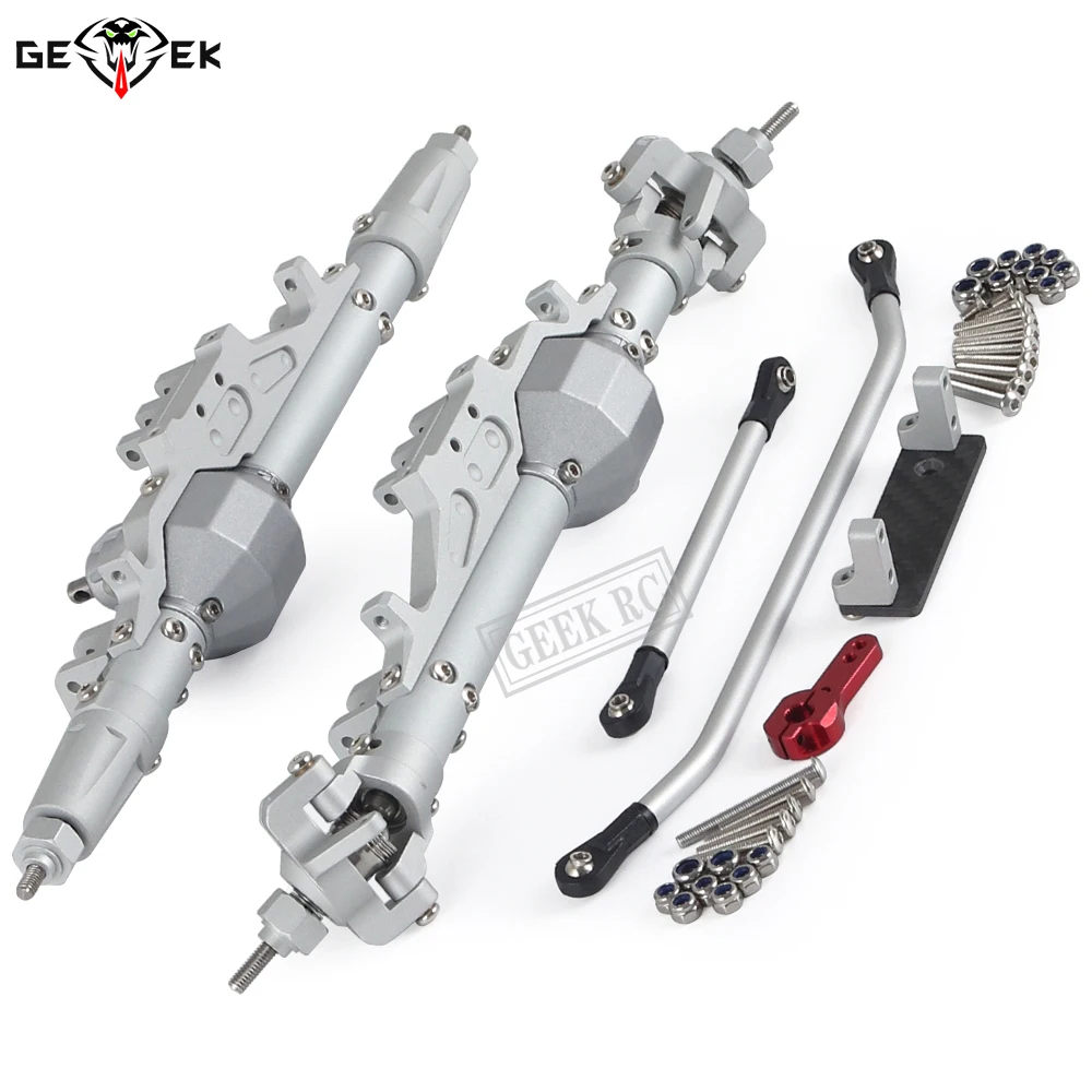 

CNC Aluminum Alloy AR60 Front and Rear Axle Anodized for 1/10 RC Crawler Rock Racer Axial Capra Wraith 90018 RR10 90053