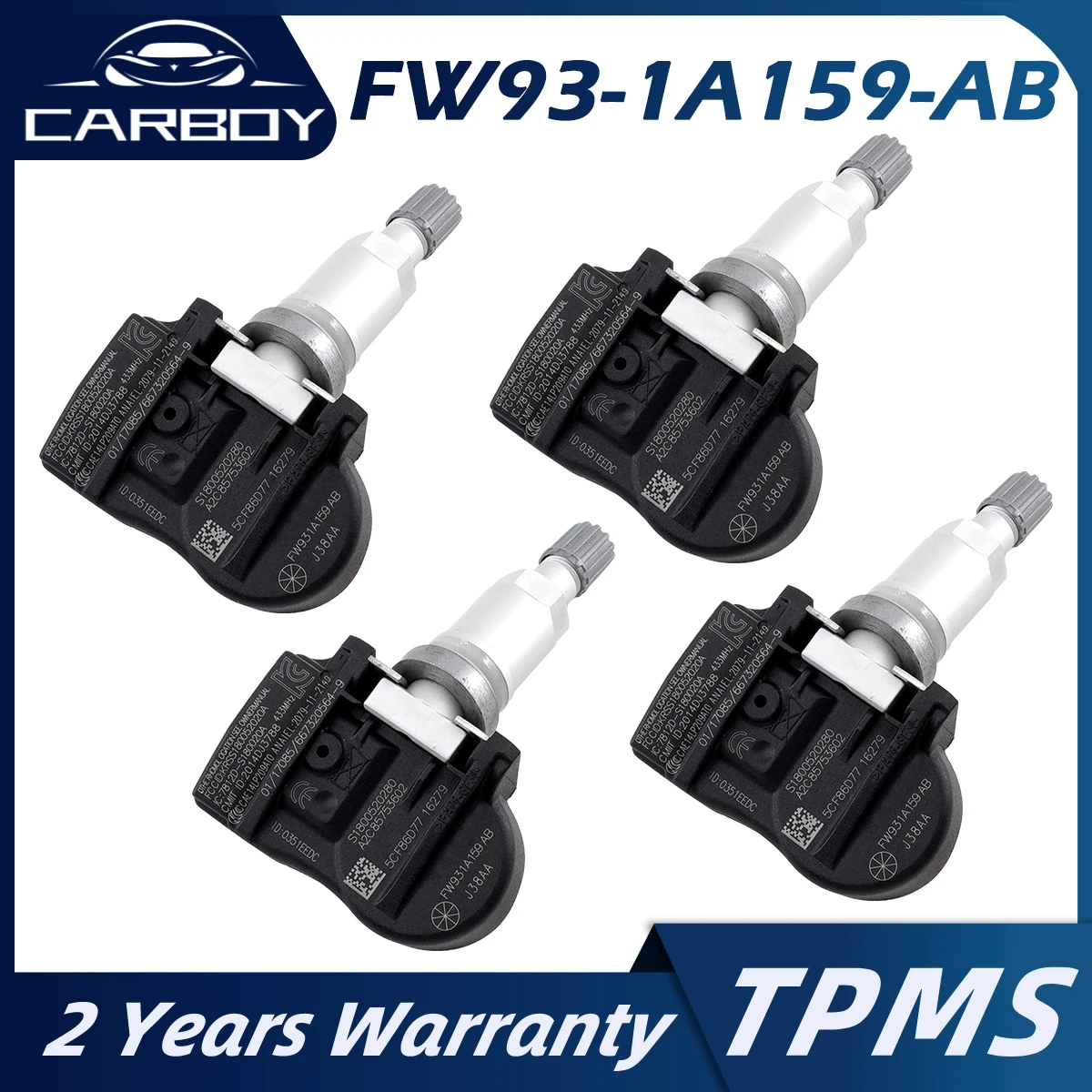 Флуоресцентный датчик TPMS для Jaguar F-Type Land Rover LR2 LR3 Defender Discovery Sport Range Rover Evoque Sport FW931A159AB