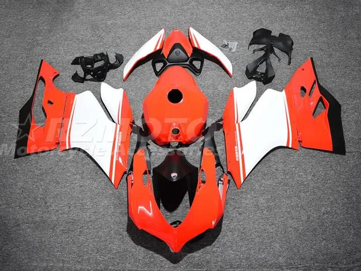 

Комплект обтекателей для мотоцикла из АБС-пластика, подходит для DUCATI 899, 1199, 2014, 2015, 2016, 14, 15, 16, комплект кузовов PANIGALE, красный, белый