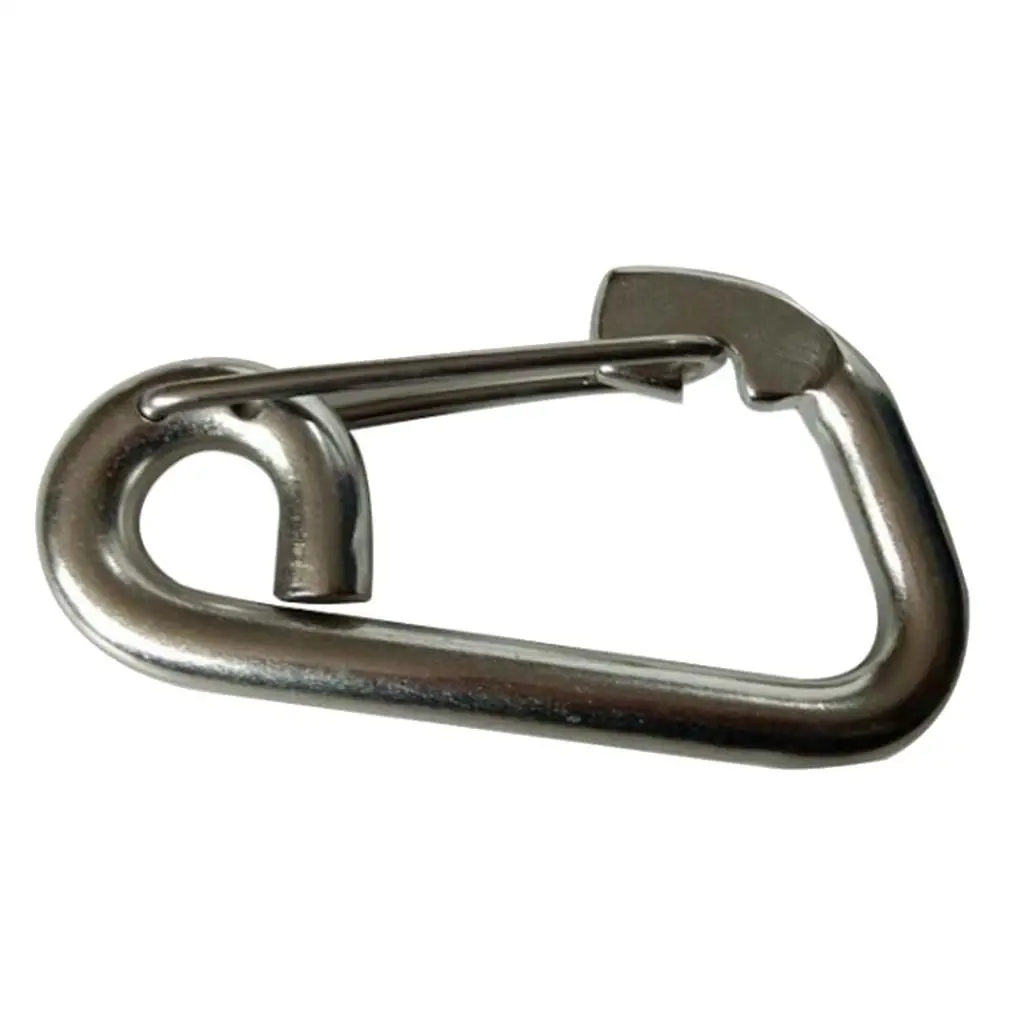 

Marine Spring Snap Hook Carabiner - 304 Stainless Steel Boat Clip