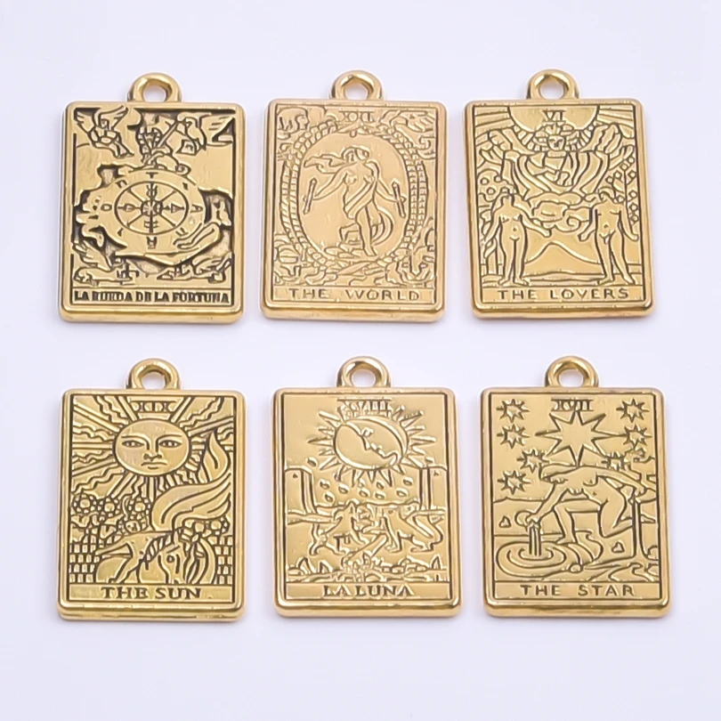 12 шт./партия, подвески-Таро для творчества