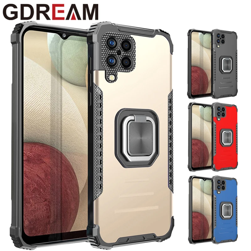 

GDREAM Shockproof Magnetic Ring Phone Case For Huawei P30Lite P40Lite E Car Bracket Protective Cover For Huawei P Smart 2021