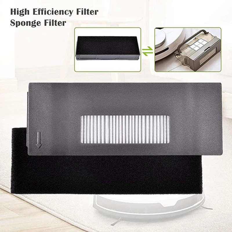 Комплект запасных частей AD-5 комплект HEPA-фильтров для ECOVACS DEEBOT 900 901 M88 аксессуары