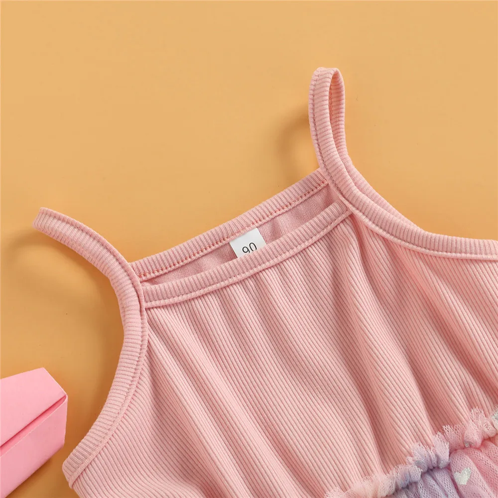 Детское платье-пачка из тюля без рукавов |