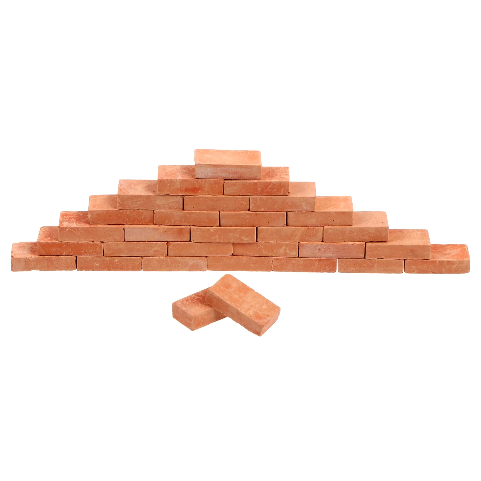 

50 Pcs Simulated Brick Fairy Garden Supplies Water Table Toys Simulation Micro Decoration Accessory Landscape Farm
