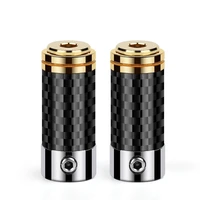 3 5 jack hifi 3 5 headphone plug female connector 4 poles gold plated for 7 2mm audio cable speakon adapter carbon fiber shell