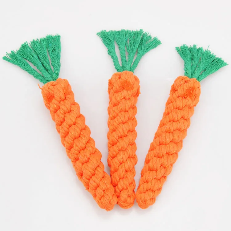 

Dog Toy Hamster Rabbit Chew Toy Bite Grind Teeth Toys Corn Carrot Woven Balls for Tooth Cleaning Radish Molar Toys Pet Supplies