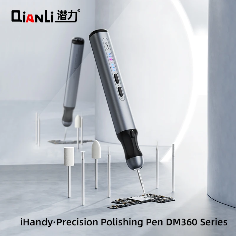 

Qianli iHandy DM360-K Intelligent Plishing Pen For Phone Repair Wireless High Precision Quick Mount Grinding Disassembly Tools