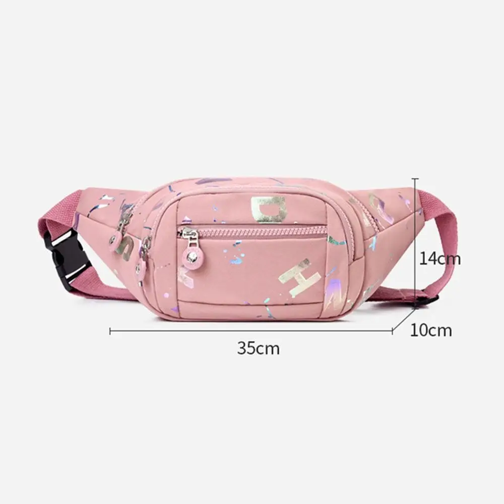 Многофункциональные женские спортивные нагрудные сумки через плечо с буквами