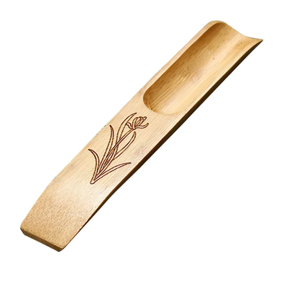 

Деревянная ложечка для чая Орхидея